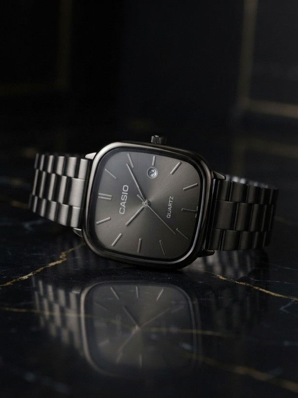ساعت مردانه کاسیو اولدمانی برند CASIO کیفیت سفارشی ✅ ضد آب ( واشر دار ) ✅ رنگ ثابت ✅ استیل باکیفیت دارای روز شمار طراحی خاص، زیبا قفل ریلی موتور کوارتز