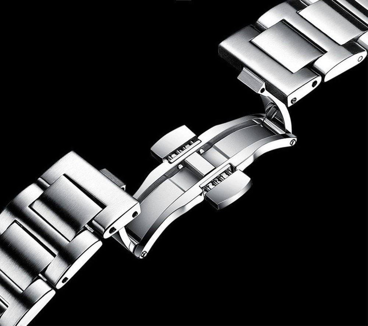 POEDAGAR New collection ✨️ Original watch 《highe quality》 🔥پوداگار مربعی خاص برند شرکتی شب نما بند استیل مقاوم دربرابر آب شیشه معدنی رنگ ثابت قفل سگک دوپروانه ای موتور کوارتز