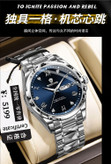 ☑️BIN BOND New collection 😍 《highe quality》 Original watch ⌚️بین باند مدلی نو ✨شارژجدید _در شش رنگ مقاوم دربرابر آب برندشرکتی شب نما دارای روز شمار ایام هفته بند استیل فولاد قفل دو پروانه موتور کوارتز